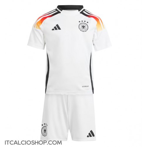 Germania Prima Maglia Bambino Europei 2024 Manica Corta (+ Pantaloni corti)